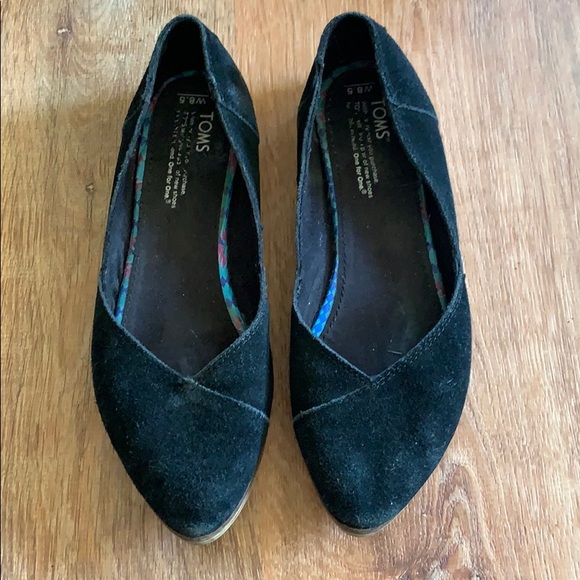 Toms Shoes - Black Dress Toms